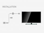 MiraScreen G2 vezeték nélküli képernyőmegosztás táblagépekhez, mobilokhoz, laptopokhoz